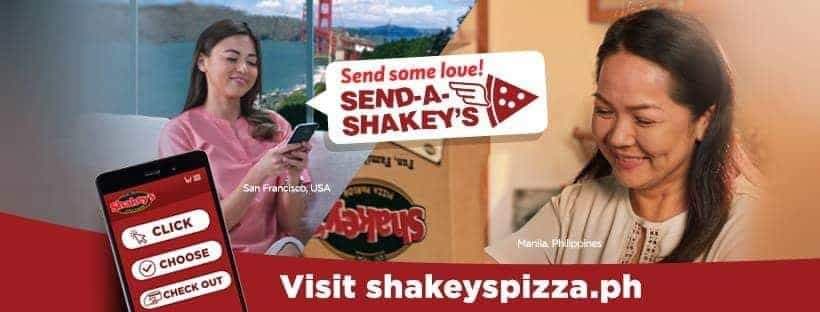 Surprise your Mom via ‘Send A Shakey’s’